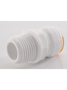 Złącze złączka prosta do wody Ø12 mm gwint zewnętrzny 1/2'' - Carbest