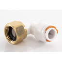 Złącze złączka kątowe 90° do wody Ø12 mm nakrętka 1/2'' - Carbest