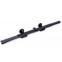 Uniwersalna roleta zaciemniająca przedniej szyby z przyssawkami 155x70 cm - Carbest