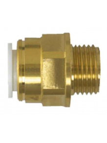 Złącze śrubowe 12 mm x 3/8`` mosiądz