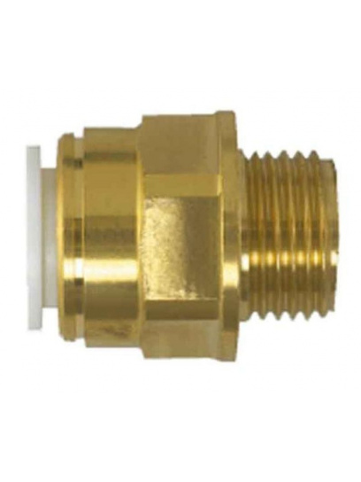 Złącze śrubowe 12 mm x 3/8`` mosiądz