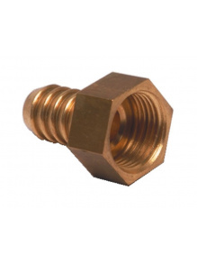 Redukcja mosiężna prosta 10 mm x 1/2``