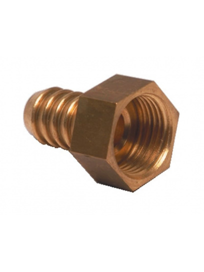Redukcja mosiężna prosta 10 mm x 1/2``