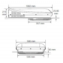 Klimatyzacja dachowa z dyfuzorem Cool Top Trail 20 - Webasto