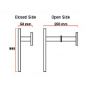 Uchwyt ścienny do telewizora TV Sunflower 3 regulowany - Lippert