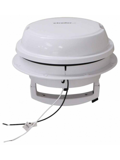 Wentylator dachowy / ścienny MaxxFan Dome 12 V biały - MaxxAir