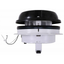 Wentylator dachowy / ścienny MaxxFan Dome 12 V czarny - MaxxAir