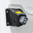 Zamki bezpieczeństwa do kabiny Ford Transit od 2014 + zabezpieczenie drzwi HEOSystem srebrny - HEOSolution