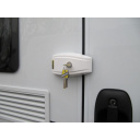 Zamki bezpieczeństwa do kabiny Ducato / Boxer / Jumper 2006- 2021 + zabezpieczenie ościeżnicowe HEOSystem biały - HEOSolution