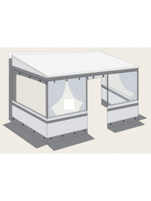 Zabudowa do rolety/markizy Privacy Room ZIP 300 cm L - Fiamma