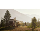 Markiza ścienna Omnistor 4200 White 2,60x2,00 m Mystic Grey - Thule