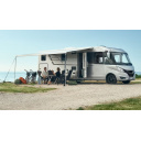 Markiza ścienna Omnistor 8000, zmotoryzowana, 230V, anodyzowana, 4,00x2,75 m, Mystic Grey - Thule