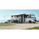 Markiza ścienna Omnistor 8000 Anodised 5,00x2,75 m z silnikiem 230 V Mystic Grey - Thule