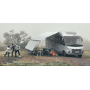 Markiza dachowa Omnistor 9200 Cream 5,50x3,00 m z silnikiem 230 V Mystic Grey - Thule
