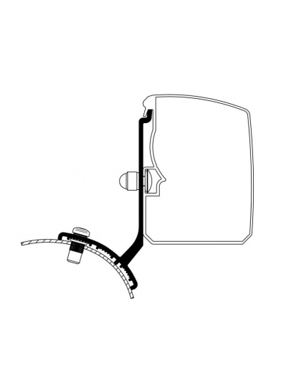 Adapter do markizy ściennej T3200 Trafic/Vivaro/Talento/NV300 Compact Van Fixed - Thule