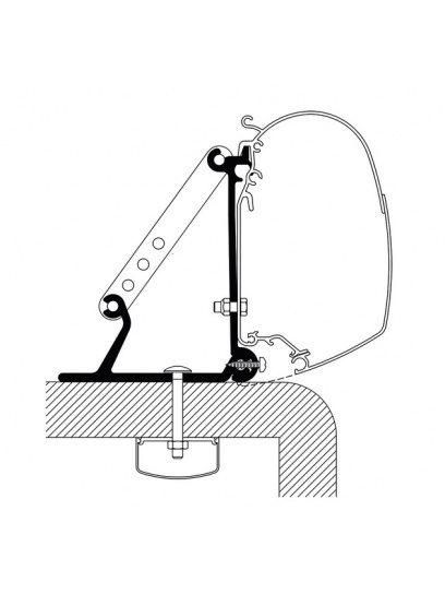 Adapter dachowy uniwersalny do markiz Omnistor 3 szt. - Thule