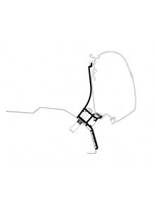 Adapter do markizy ściennej Omnistor 5200 Wall Ducato H2 Lift Roof LED 3,75 m - Thule
