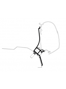 Adapter do markizy ściennej 5200 Wall Ducato H2 Lift Roof LED 4,00 m - Thule