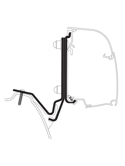 Adapter do markizy ściennej T4200 VW T6 Westfalia Kepler One/Five/Six - Thule