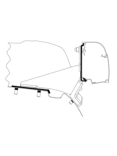 Adapter markizy T 4200 do Mercedes Vito/V-Class z dachem SCA - Thule