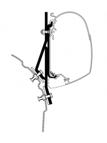 Adapter montażowy do markizy T 3200 do VW T4 - Thule