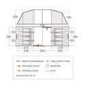 Namiot rodzinny 8 osobowy Castlewood 800 XL - Vango