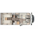 Samochód kempingowy / Kamper CARADO T447 Edition25 Ford Grupa Hymer