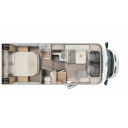 Samochód kempingowy / Kamper CARADO T449 Edition24 Ford Grupa Hymer
