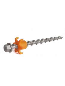 Śledzie wkręcane Heavy Duty 20 cm + nakrętki 4 szt. - Peggy Peg
