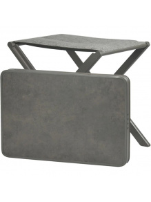 Stołek i stolik 2w1 Dynamic & Top Grey - Westfield