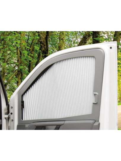 Rolety zaciemniające REMifront na szyby boczne VW Crafter 2017 ->/ MAN TGE 2019 -> - Remis