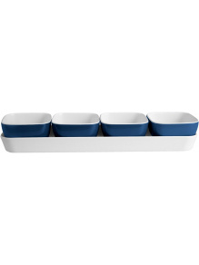 OUTLET - Miseczki na przekąski z melaminy Appetizer Blue Ocean - Brunner