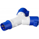 Adapter rozdzielacz 2-kierunkowy do kampera przyczepy CEE/CEE - Carbest