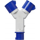 Adapter rozdzielacz 2-kierunkowy do kampera przyczepy CEE/CEE - Carbest