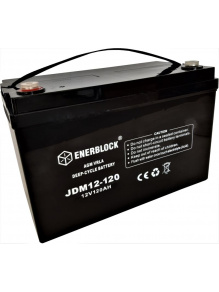Akumulator AGM Deep-Cycle 120 Ah - Enerblock
