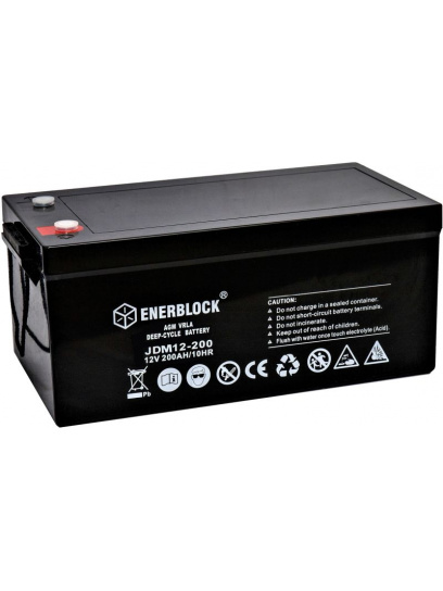 Akumulator AGM Deep-Cycle 200 Ah - Enerblock