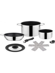 Zestaw garnków Academy Vacuum 5+1 Ø22 cm - Brunner