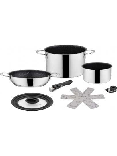 Zestaw garnków Academy Vacuum 5+1 Ø22 cm - Brunner