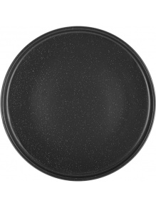 Talerz z melaminy deserowy Odette Double Black Ø19 cm - Brunner