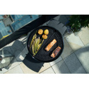 Płyta grillowa gładka / żebrowana ruszt Ø38 cm Citi/Carri Chef 40 Braai - Cadac