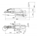 Urządzenie najazdowe 1600 kg 161S AK161 - Alko