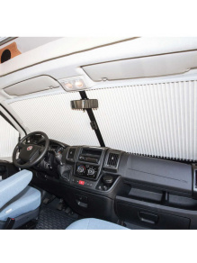 Roleta zaciemniająca REMIfront IV na przednią szybę Fiat Ducato/Opel Movano od 2021 mały czujnik - Remis