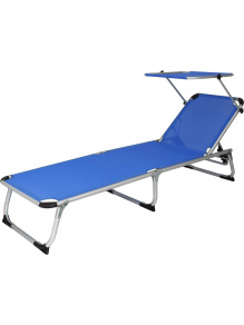 Łóżko leżak składany Pebble Beach Royal Blue - EuroTrail