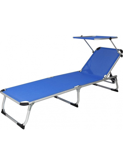 Łóżko leżak składany Pebble Beach Royal Blue - EuroTrail