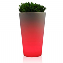 Donica lampa ogrodowa Flower Pot Round LED - EuroTrail