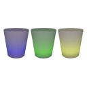 Donica lampa ogrodowa Flower Pot Round LED - EuroTrail