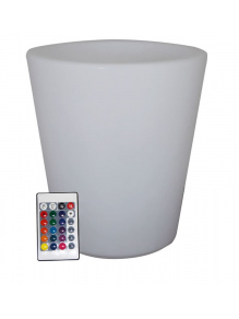 Donica lampa ogrodowa Flower Pot Round LED - EuroTrail