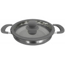 Garnek składany z pokrywką Pan&Lid M Grey - EuroTrail