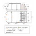 Namiot rodzinny 6 osobowy Lismore 600 XL - Vango