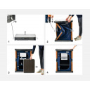 Szafka kempingowa składana pojedyncza Nancy - Bel Sol